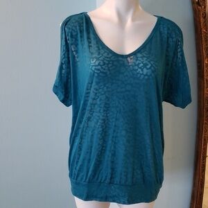 TORRID Cold Shoulder Top with Burnout